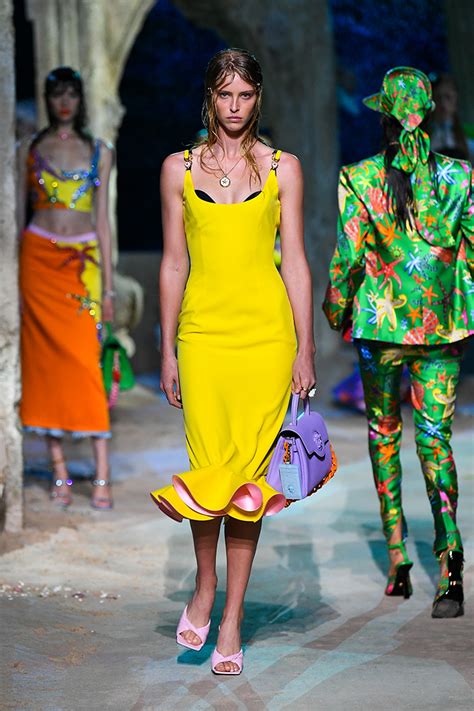 versace spring 2021 ready-to-wear|versace fashion designer.